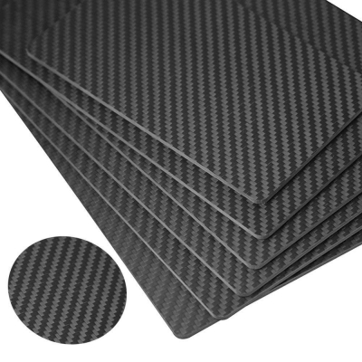 Płyta węglowa włókno węglowe carbon fiber 300x200 mm matowe - 1.5 mm