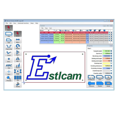 ESTLCAM 11 licencja - program do sterowania 3 osiowymi maszynami CNC
